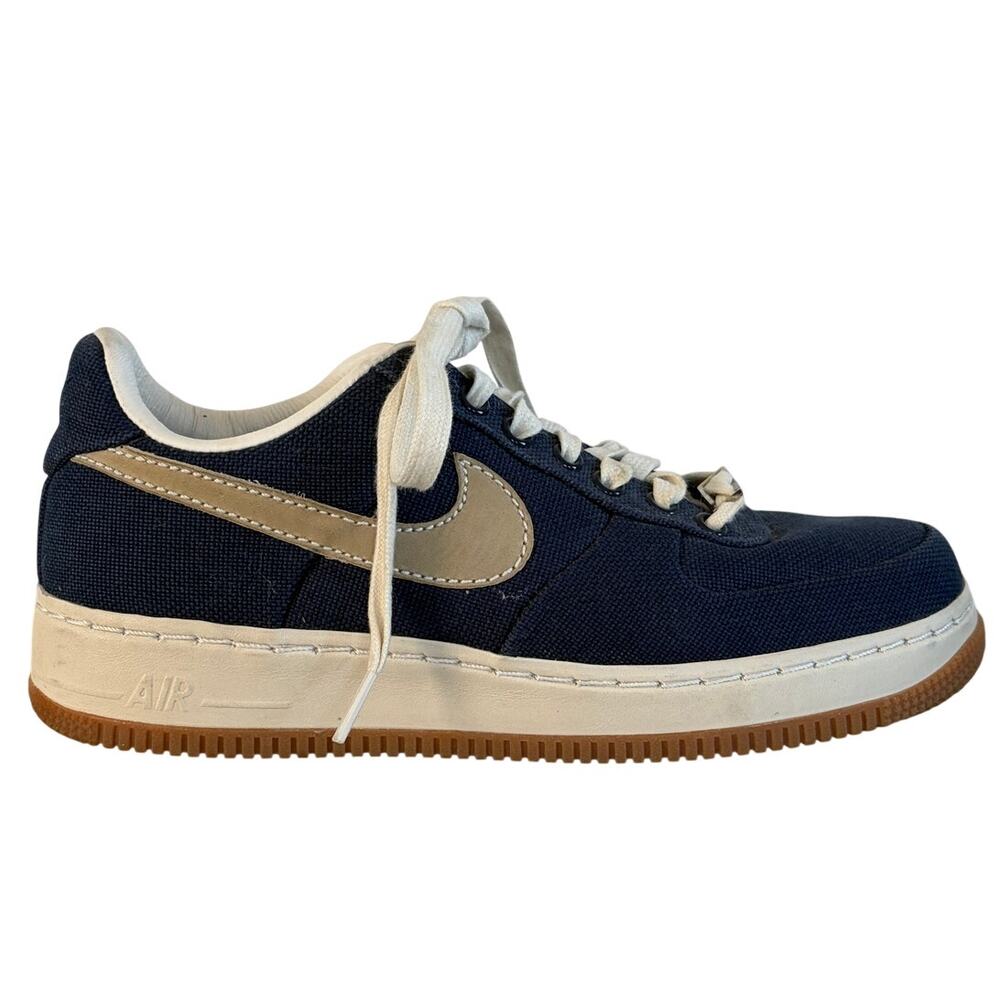 Nike Air Force 1 Supreme "Midnight Navy" Men's Sz 8 (EU 41)